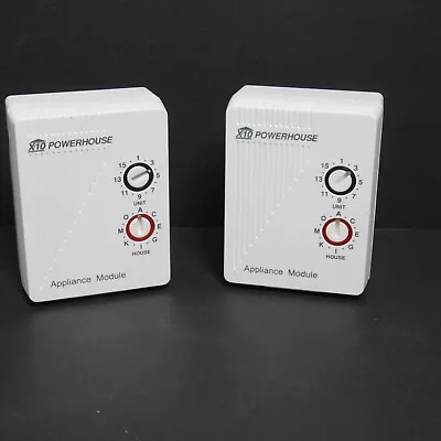 $14.99 • Buy 2X Lot X10 Powerhouse AM466 Appliance Module 3-Pin