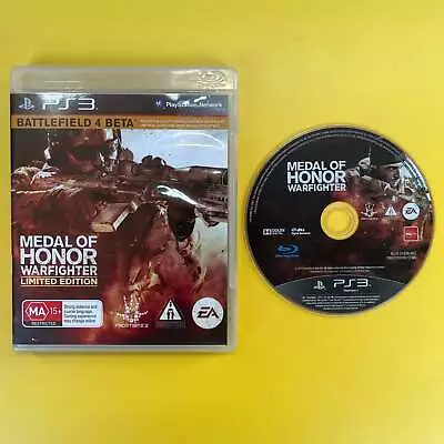PS3 - Medal Of Honor Warfighter - Limited Edition • $12