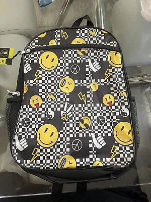 Wonder Nation Kids 16  Laptop Backpack Smiley Face • $14