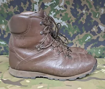 British Army Military Sas Surplus Iturri Combat Hiking Boots Leather - 9 M • $35.31