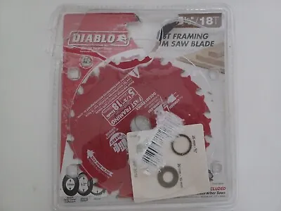 Freud-Diablo Circular Saw Framing Blade DB 5-1/2 X 18T Wood CSB MB D055018WMX • $16.99