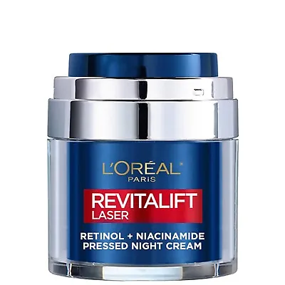 L'Oreal Paris Revitalift Laser Retinol Niacinamide Night Cream 50ml New • £12.99