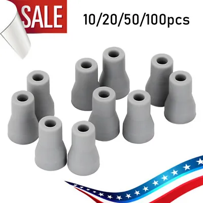 10-100x Dental SE Saliva Ejector Weak Replacement Rubber Valve Snap Tip Adapter • $9.99