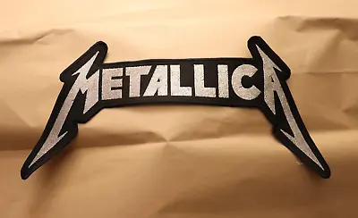 Metallica Back Patch Custom Embroidered Shimmery Logo • $18