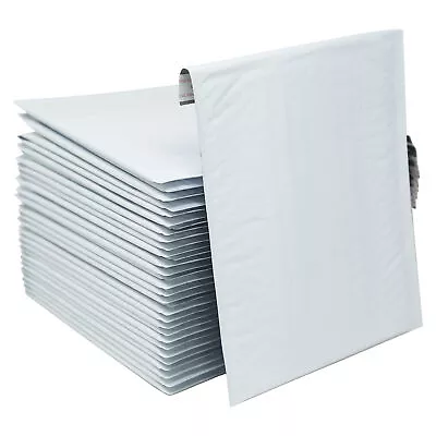 Poly Bubble Mailers: 1-250 Padded Shipping Envelopes For Mailing-Choose Any Size • $5.99
