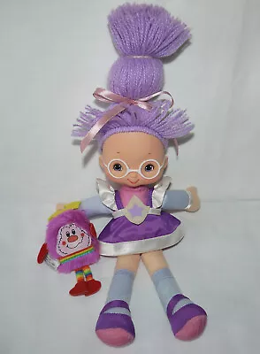 ~*Shy Violet*~ Vintage Purple Rainbow Brite Doll W/Mini Hand Sprite Acc. Lot • £95.99