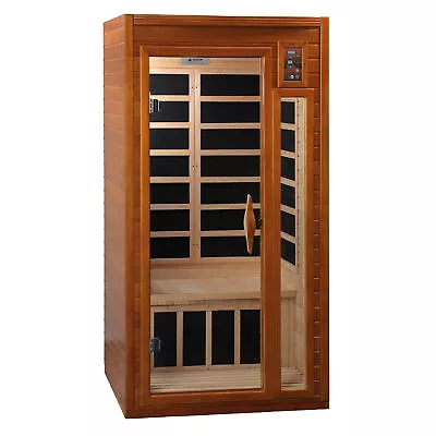 Dynamic Barcelona 2 Person Hemlock Wood Low EMF FAR Infrared Sauna(Open Box) • $1843.37