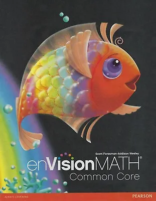 Kindergarten - Pearson EnVision Math Interactive Curriculum Materials • $19.99