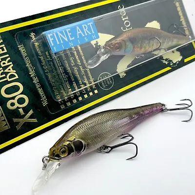 Megabass X-80 Trick Darter Jerkbait (Fine Art Finish Series) • $18.95