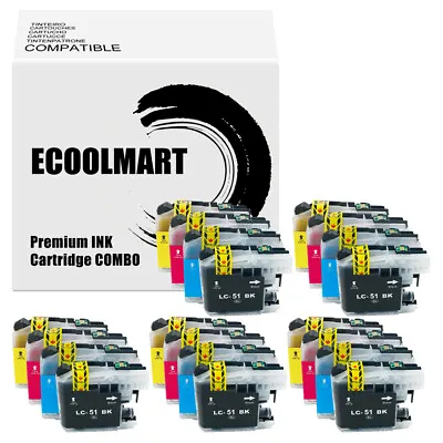 20PK Ink Cartridge Fits Brother LC51 MFC-465CN MFC-240C MFC-3360C 5460CN 230C • $22.90