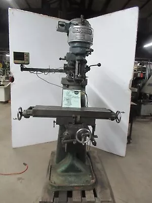 Millrite Vertical Milling Machine With 1 H.P. Bridgeport Head (CTAM #11072) • $1250