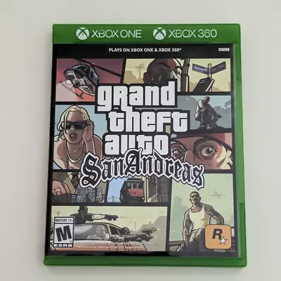 Genuine Xbox One (Region Free) / 360 GTA Grand Theft Auto San Andreas (Series X) • $69.99