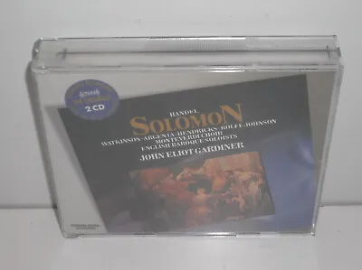 475 7561 Handel Solomon Monteverdi Choir English Baroque Soloists Gardiner 2CD • £9.99