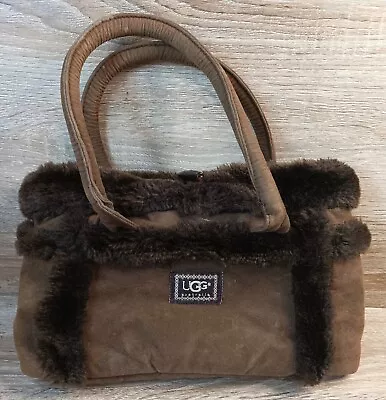 UGG Australia Sheepskin & Suede Two Handled Tote Bag • £32.45