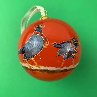 Dillard's 12 Days Of Christmas 4 Calling Birds #4 Ornament In Box NOS 4th 2010 • $12.75