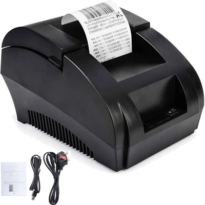 £35 • Buy Thermal Receipt Printer ESC/POS USB Printing For Restaurant Retail Store 58mm UK