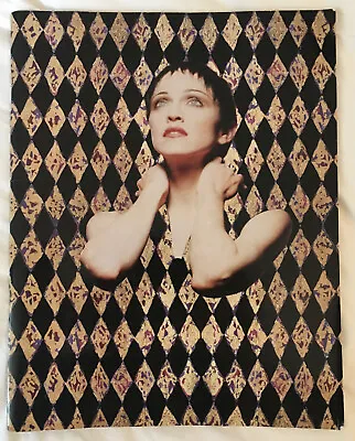 MADONNA Girlie Show Tour Programme With Mask + Wembley Ticket Sun 26 Sep 1993 • £42