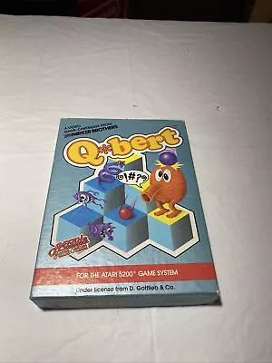 Qbert (Atari 5200 1983) Complete CIB. Tested And Working. • $25