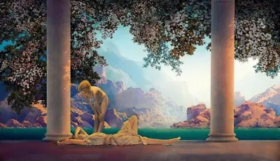 Maxfield Parrish : Daybreak :  1922 : Archival Quality Art Print To Frame • $85