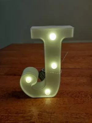 Marquee Letters Lights Sign J 6  NWT • $14