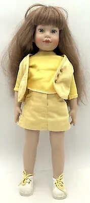 Magic Attic Club Doll Megan Redhead Green Eyes 18  Tonner Vinyl Yellow Outfit • $69.95