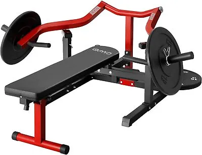 Chest Bench Press Machine Independent Converging Arms Flat Incline Bench 1050LBS • $499.75