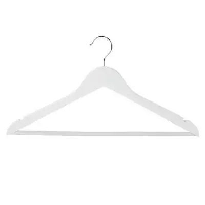  Non-Slip Swivel Suit Hangers White 24-Pack • $23.49