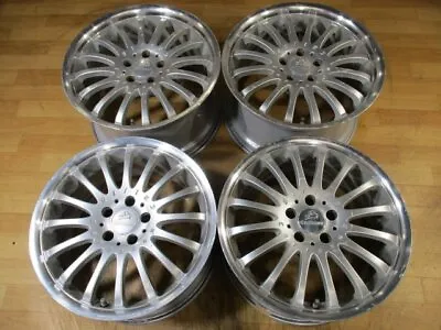 Carlsson CR 1/16 4 Wheels 5H-112 18 Inch 8.5J +34 10J +45 Mercedes Benz Rare • $1500