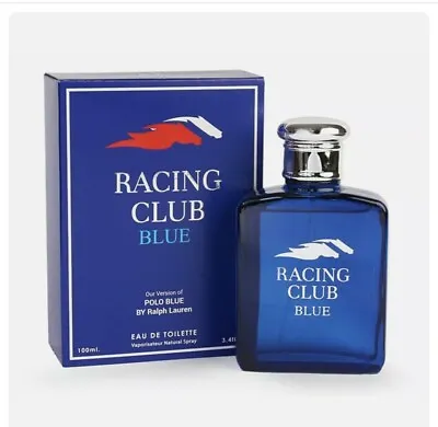 $9.99 • Buy New Sealed Mirage Brand Impression Racing Club Blue 3.4 Oz Mens Edt Cologne