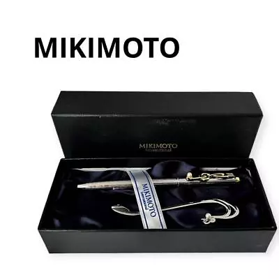 Special Price Kiwami Mikimoto Ballpoint Pen With Pearl Bookmark • $96.99