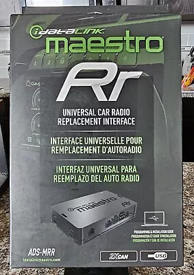 IDATALINK MAESTRO RR OEM RADIO INTERFACE MODULE STEERING WHEEL HARNESS ADS-MRR • $50