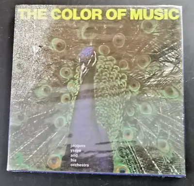 SEALED - Jacques Yasye: The Color Of Music Electronica 4-track  Reel Tape • $34.50