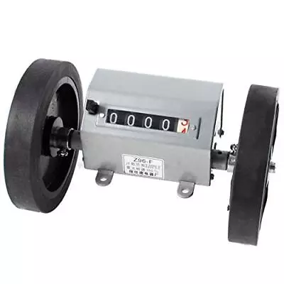 Rollertype Yard Counter 5 Digit Meters Rolling Mechanical Length Counter Z96f Fo • $35.45