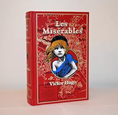 NEW Les Miserables By Victor Hugo Leather Collectible Hardcover Deluxe • $34.18