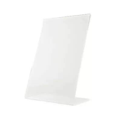 A5 PERSPEX POSTER/MENU HOLDER ACRYLIC DISPLAY STAND Unbreakable Flexi 5 Pack • £17.59