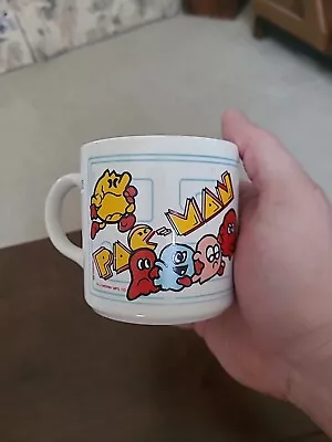Nice Vintage Grindley Pac Man Glass Coffee Mug With Handle  • $15