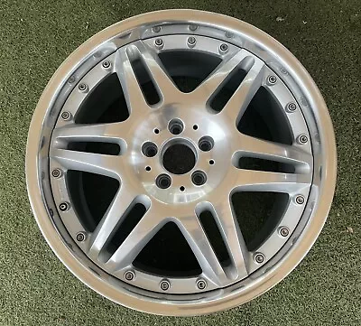 Mercedes 20” BRABUS MONOBLOCK VI WHEEL OEM SILVER/ MACHINE W140 🇩🇪🇩🇪🇩🇪 • $999