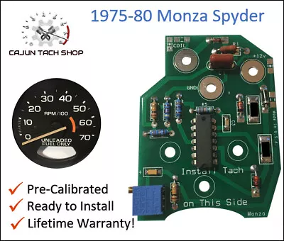 1976-80 Chevy Monza Spyder Tachometer Circuit Board V8 - New! • $69.99