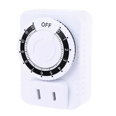£6.36 • Buy Timer Socket 12 Hour Electrical Mechanical For  Wall Plug Switch Digital Cou