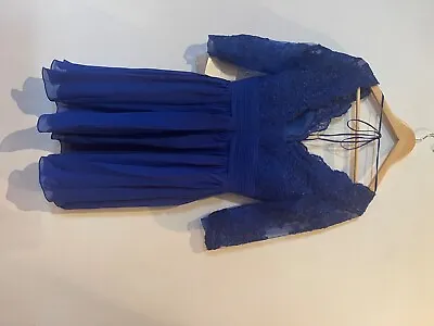 $80 • Buy Ladies Dress Special Occasion Size 12UK Royal Blue