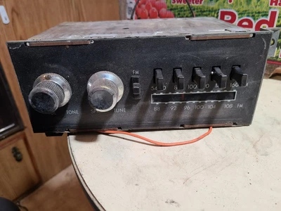 $24.99 • Buy Vintage AC Delco Model Unknown Dodge / Chrysler / Etc? AM/FM Radio W Knobs