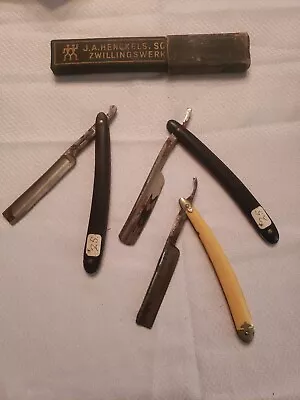 3 Lot Vintage Straight Razor Mixed Lot • $15