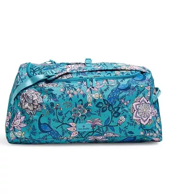 Vera Bradley | Peacock Garden Lighten Up XL Duffel Backpack • $79.99