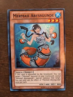 Mermail Abyssgunde - AP03-EN005 - Super Rare NM • $5