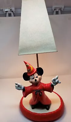 Vintage Mickey Mouse Sorcerer Lamp. Walt Disney Productions • $895