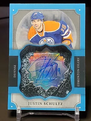 2013-14 UD The Cup Justin Schultz BRILLIANCE ROOKIE AUTO Edmonton Oilers NHL • $22.99