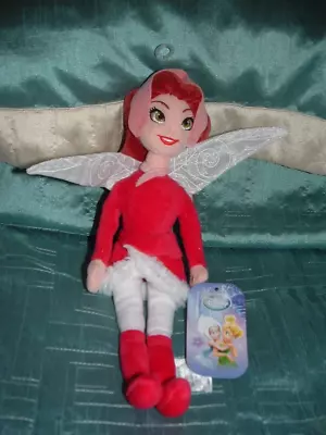 Disney Store Tinkerbell Small Rosetta Fairy Mini 11  Plush Soft Doll Toy Tagged • £23.74