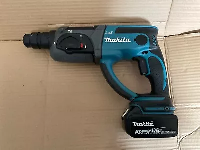 Makita DHR202Z 18v SDS Plus LXT Hammer Drill Bare Unit 3 Settings Onetouch Chuck • £130