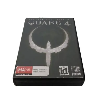 Quake 4 Special DVD Edition 2005 Box Windows PC CD Game Complete Manual Key • $14.99