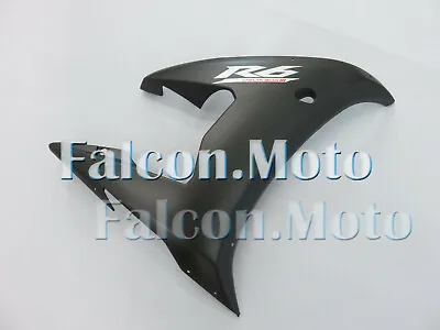$196.24 • Buy Right Side Upper Fairing Fit For YZF R6 2003 2004 2005 R6S 2006-2009 Black AAB
